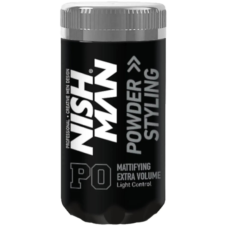 NISHMAN Matu stila pulveris Viegls kontrole, 20 g – 2