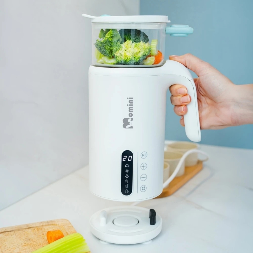 Momini 6in1 Steam Maišytuvas with Milk Preparation Function TinyCook