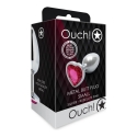 Ouch By Shots Heart Gem Butt Plug - Small Ouch By Shots Heart Gem Butt Plug - Small