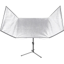 Fotografijas piederums - SMDV Flip Bansa reflektors 1480x625mm ar 3 difuzoriem Fotografijas piederums - SMDV Flip Bansa reflektors 1480x625mm ar 3 difuzoriem