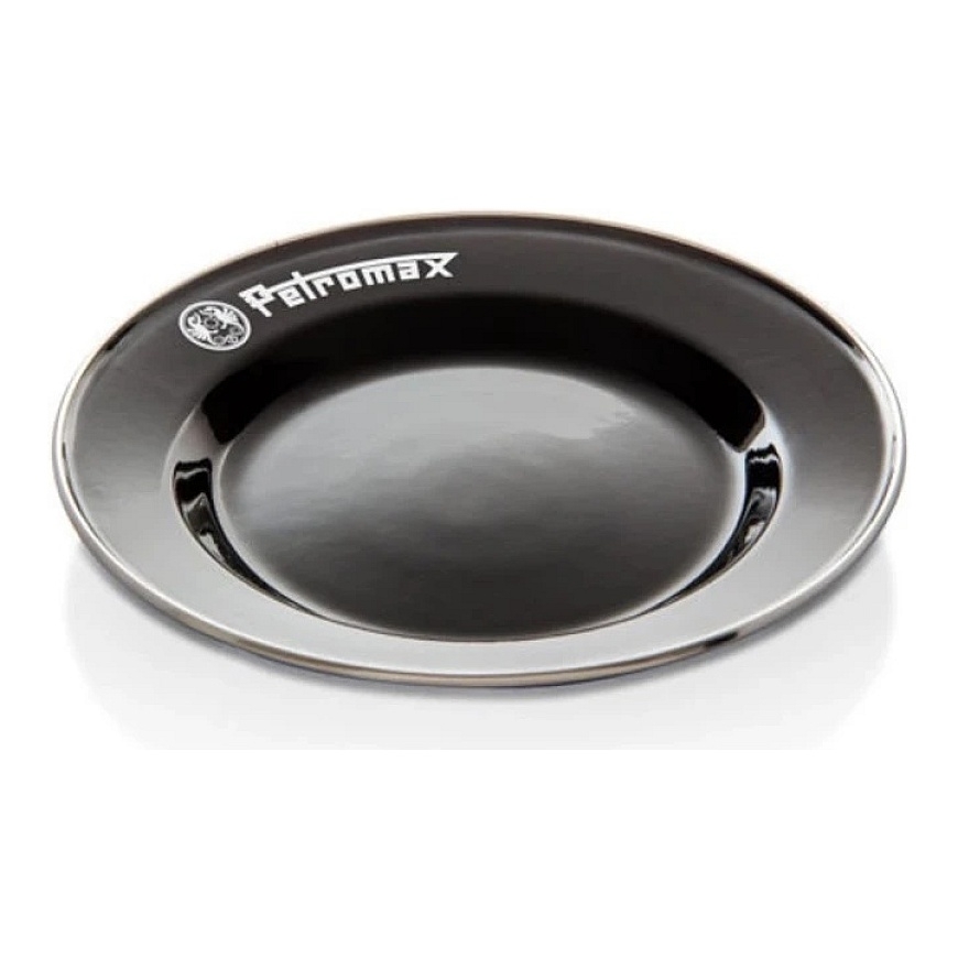 Emaljētas šķīvīši 2 gab. 18 cm Petromax Melni – 4