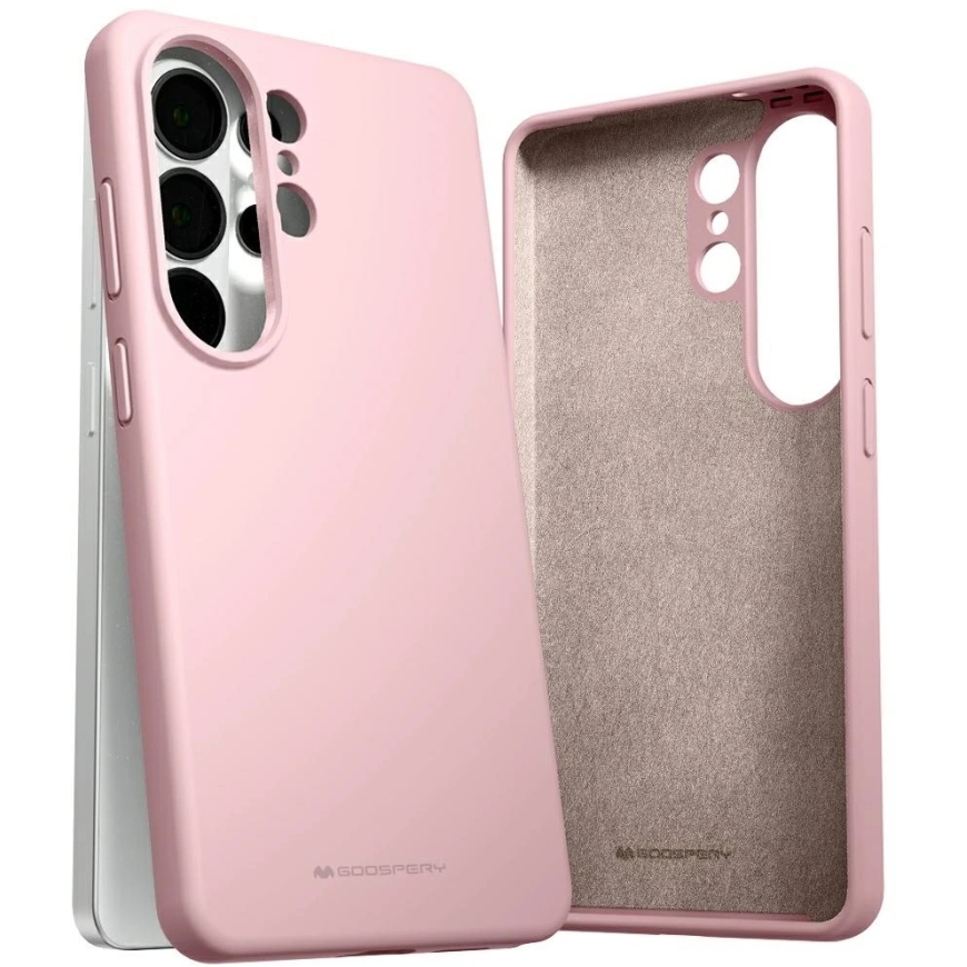 Чехол Mercury Silicone для Samsung Galaxy S26 Ultra, розового песка – 3