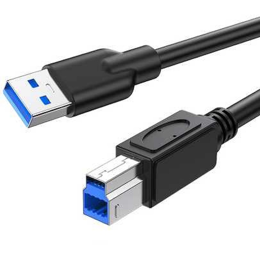 Spacetronik Aktywny kabelis USB 3.0 A-B do drukarki 5 Gbps 15m – 2