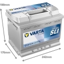 Varta Battery 56 Ah 480 A EN 12V Varta Battery 56 Ah 480 A EN 12V