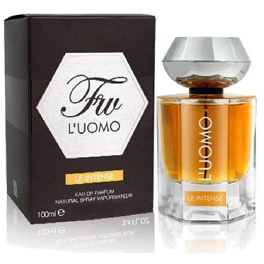 Fragrance World L Uomo le Intense EDP parfüüm meestele, 100 ml