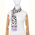Pepe Moll Women's Scarf Paris 262595 Purple Pepe Moll Women's Scarf Paris 262595 Purple