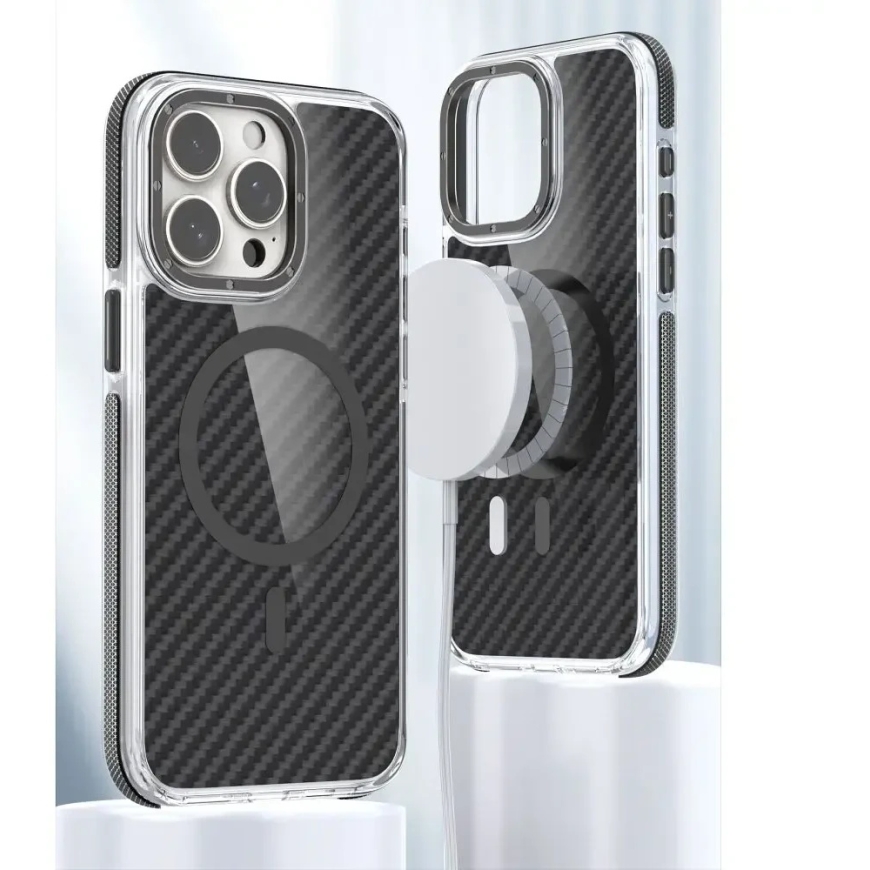 OEM Case for Xiaomi Redmi Note 15 PRO 4G Fiber compatible with MagSafe black – 3
