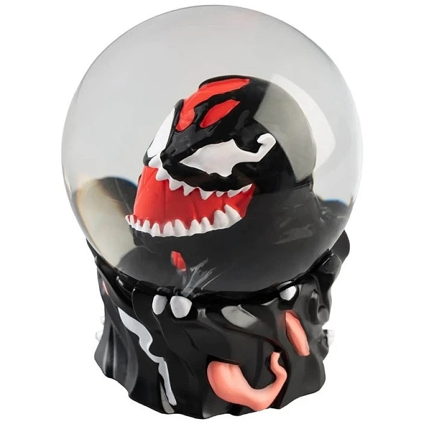 ERIK Spider-Man un Venom stikla sniega globuss ar dāvanu kastīti – 4