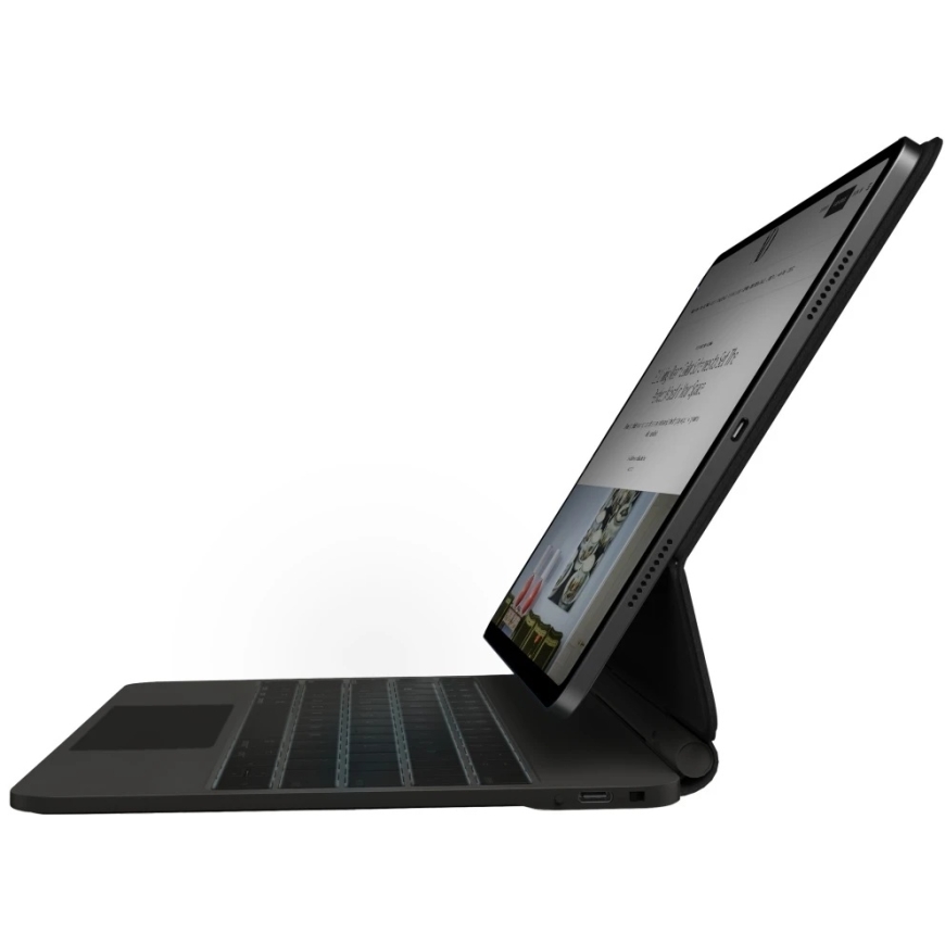 Uniq Venno Pro magnētiskais viedais maciņš ar tastatūru iPad Pro 11" (2024/2025) - Melns – 2