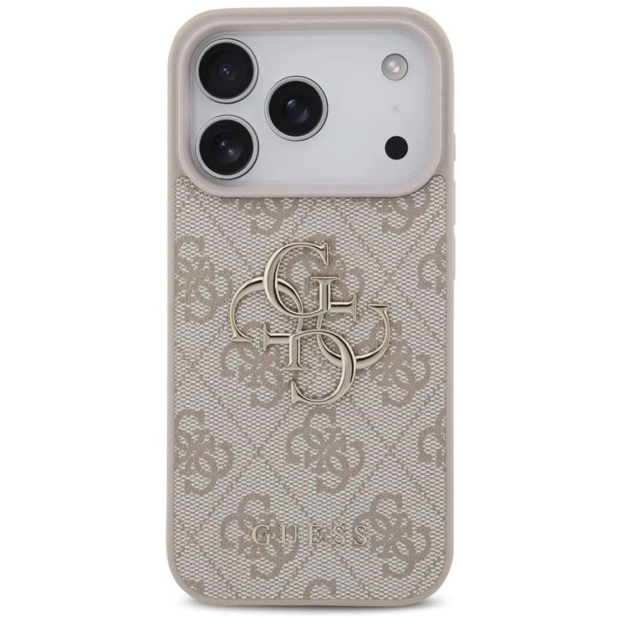 Guess 4G Big Logo ümbris iPhone 18 Pro / iPhone 17 Pro Max roosa – 4