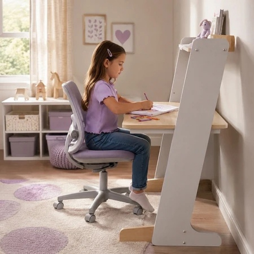 Spacetronik SPEX119WL_83 Adjustable Children's Desk – 3