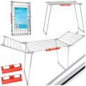 Massido Deboros stainless steel laundry drying rack, 19 m Massido Deboros stainless steel laundry drying rack, 19 m