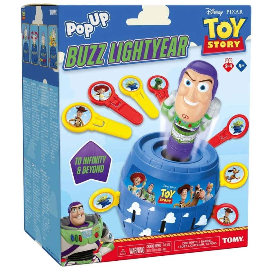 Tomy,Disney TOMY – Iššokantis Buzz Lightyear (85-73938) – 2