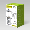 Mėlyna French press MAESTRO MR-1663 (MR-1663-1000-Mėlynas) 1000 ml Mėlyna Mėlyna French press MAESTRO MR-1663 (MR-1663-1000-Mėlynas) 1000 ml Mėlyna
