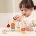 Viga Toys VIGA Puidust värvide sorteerimise pusle "Aed" 12m+ Viga Toys VIGA Puidust värvide sorteerimise pusle "Aed" 12m+