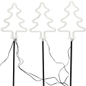KOOPMAN Festive Decoration Illuminated Outdoor Christmas Tree Decoration