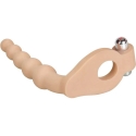 Lovetoy Rubber Strap with Vibrator, Penis Opening 16.5 Lovetoy Rubber Strap with Vibrator, Penis Opening 16.5