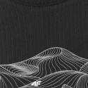 Women's T-shirt 4F F2785 dark black 4FWSS26TTSHF2785 20S (M)