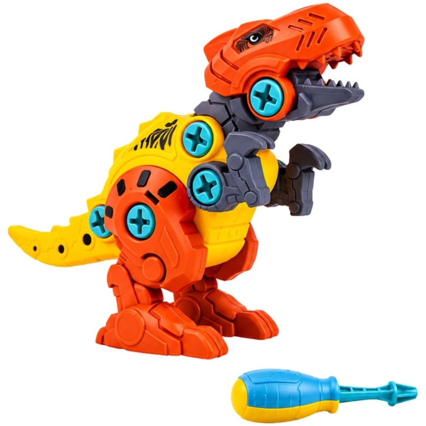 Lean Toys Dinosaur Building Set 4 pcs. – 4