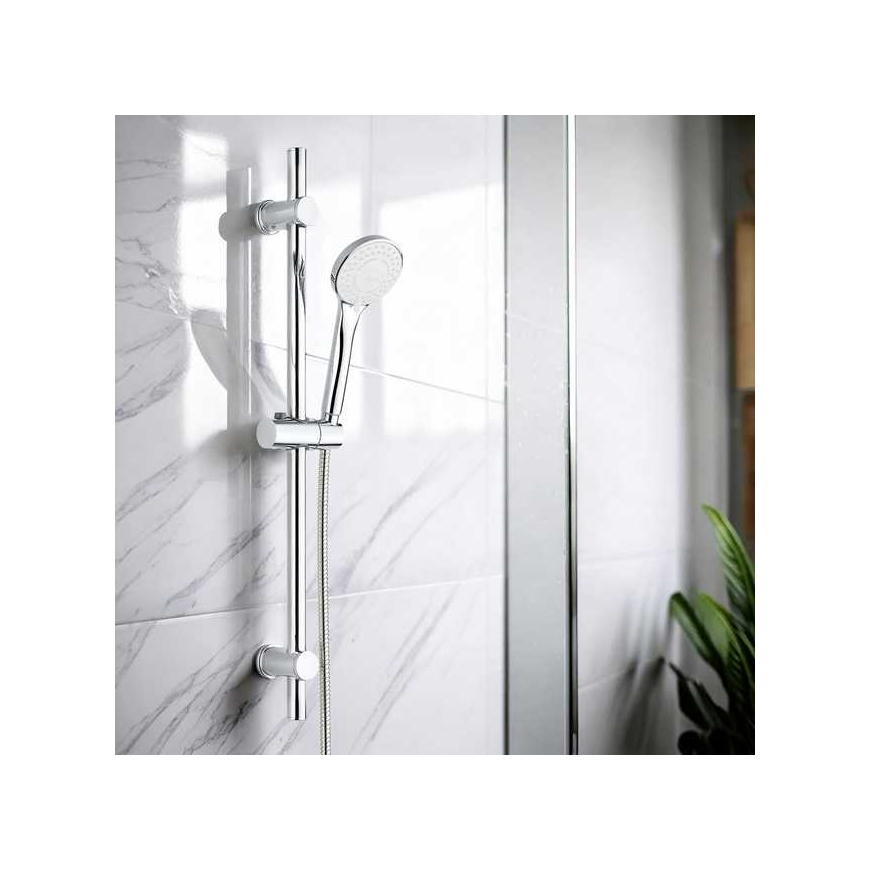 Shower set 70 cm, stainless steel, ALLSTAR