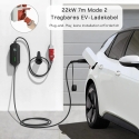 Nešiojamas elektromobilio įkroviklis - DEPOW deM2D22B7D_DL 22 kW 7 m