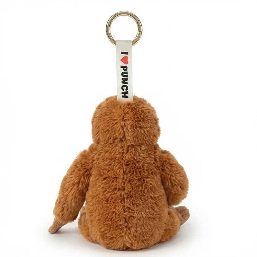 Toys Revolution Punch monkey plush keychain 15cm – 2