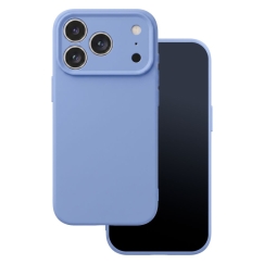 Силиконовый чехол для iPhone 17 Pro Max 6,9" / 18 Pro Max 6,9" небесно-голубой