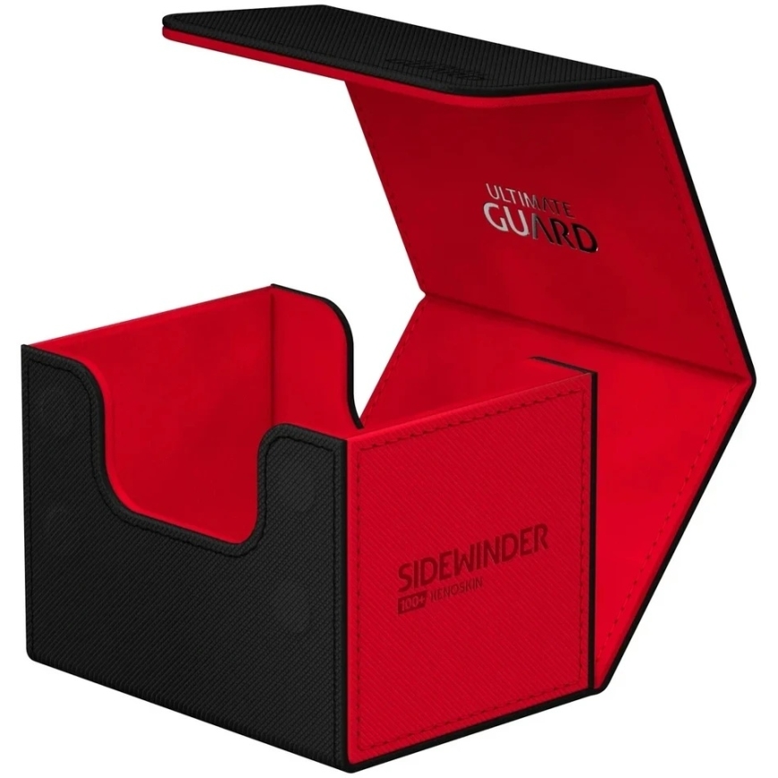 Ultimate Guard Sidewinder 100+ XenoSkin - Musta/Punainen – 3
