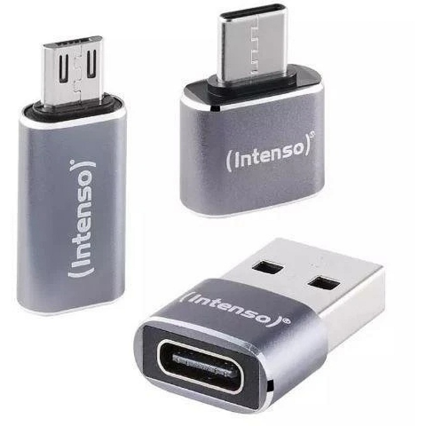 Intenso USB intensiivsuse adapter USB-C/USB-A USB-C/MICR/MIX480 (7600913) – 2