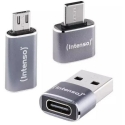 Intenso USB intensitātes adapters USB-C/USB-A USB-C/MICR/MIX480 (7600913) Intenso USB intensitātes adapters USB-C/USB-A USB-C/MICR/MIX480 (7600913)