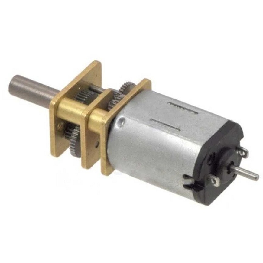 Двигатель HP с передаточным отношением 298:1, двусторонний вал, Pololu 2218