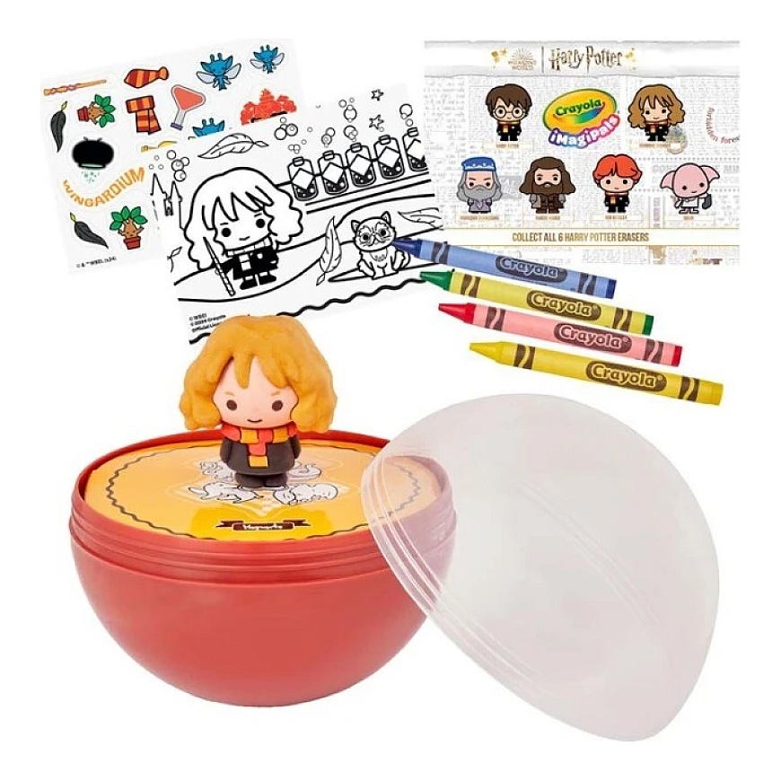 Crayola, Inc. CRAYOLA Creative Set Imagipals 4-in-1 Activity Surprise Ball Harry Potter, 35098 – 5