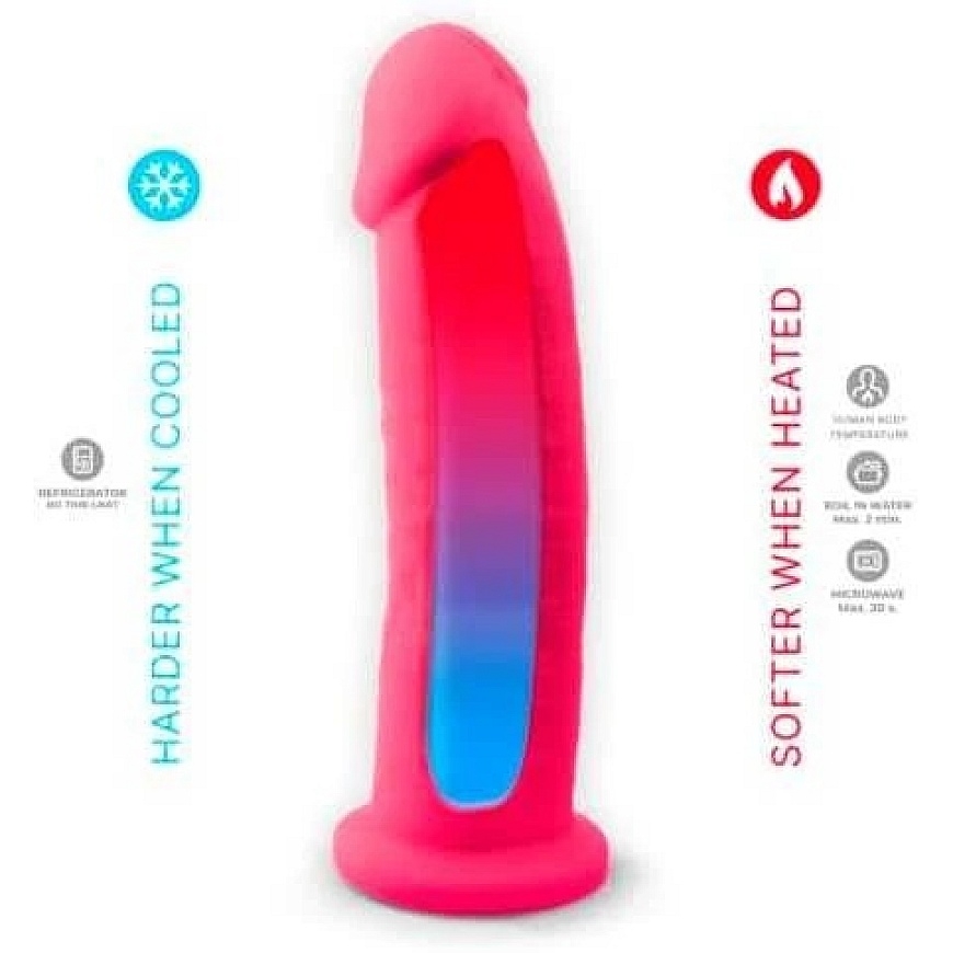 Silexd silicone pink dildo with realistic shaft – 5