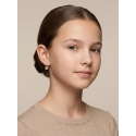Brilio Silver Gold-Plated Hanging Earrings with Cubic Zirconia EA1278Y Brilio Silver Gold-Plated Hanging Earrings with Cubic Zirconia EA1278Y