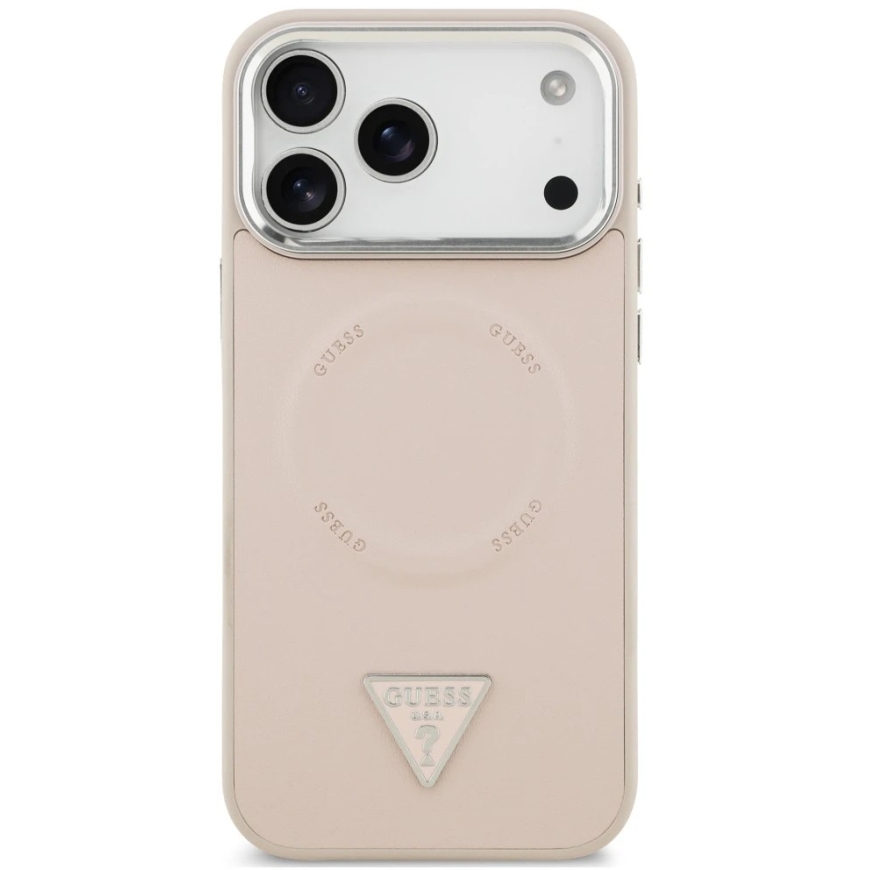 Guess Triangle Logo MagSafe Case for iPhone 18 Pro Max / 17 Pro Max, pink – 4