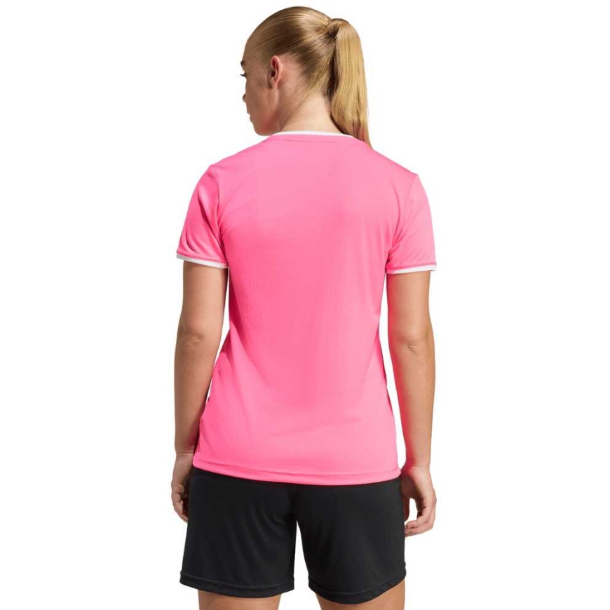 adidas Entrada 26 Jersey naisten t-paita vaaleanpunainen KE9842 (S) – 3