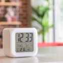 Retoo Alarm Clock Alarm Clock-Thermometer with Glowing Chameleon -e002
