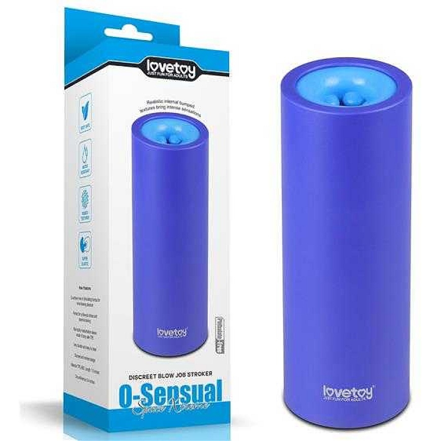 LOVETOY Blow Job Stroker Синий