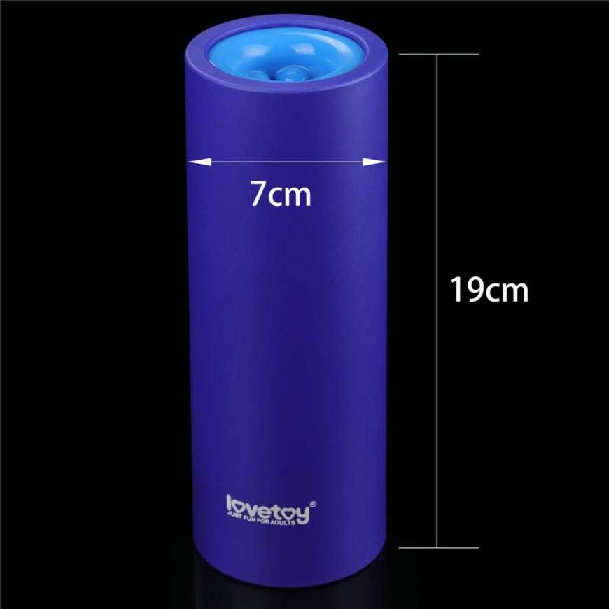LOVETOY Blow Job Stroker Синий – 4