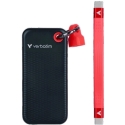 Verbatim Pocket SSD 128GB USB-C 3.2 gen.2 musta-punainen 32434 Verbatim Pocket SSD 128GB USB-C 3.2 gen.2 musta-punainen 32434