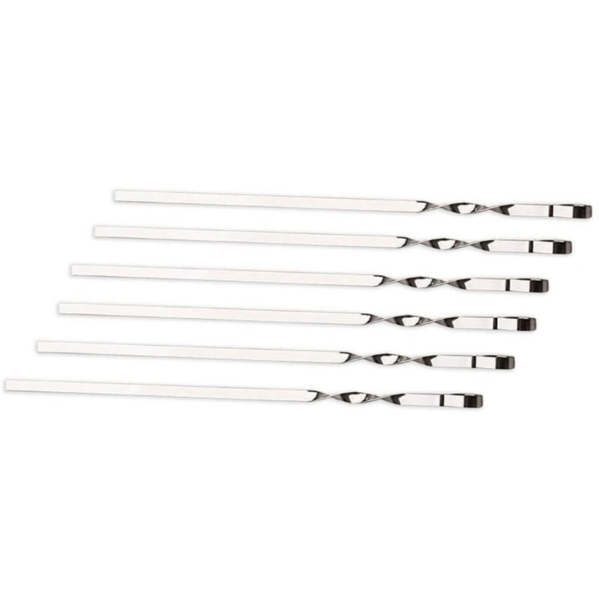 Vartaankiviset / vartaat grillaamiseen 45 cm, 6 kpl. MAESTRO – 3