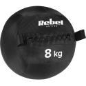 Meditsiiniline pall fitnessi ja taastusravi harjutusteks, 8kg, REBEL ACTIVE Meditsiiniline pall fitnessi ja taastusravi harjutusteks, 8kg, REBEL ACTIVE