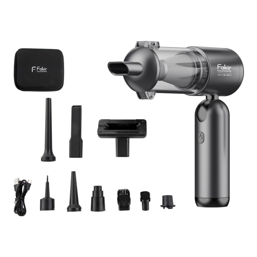 AS 150 LT (anthracite/black), 4in1 multifunction Cordless Handheld Vacuum Cleaner (vacuuming, inflating, blowing and vacuum seal
