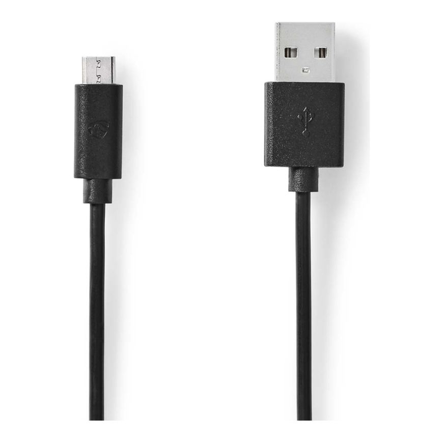 Nedis USB-A kabelis 2 m CCGL60500BK20 (5412810421626)