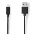 Nedis USB-A vads 2 m CCGL60500BK20 (5412810421626) Nedis USB-A vads 2 m CCGL60500BK20 (5412810421626)