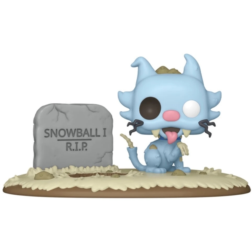 FUNKO POP! Виниловая фигурка: Симпсоны - Зомби Снежок, ~9.7 см – 2
