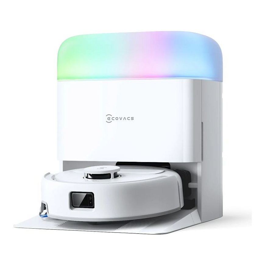 Robotti-imuri | DEEBOT MINI 2 | Märkä ja kuiva | Käyttöaika (max) 189 min | 3200 mAh | 10000 Pa | Valkoinen