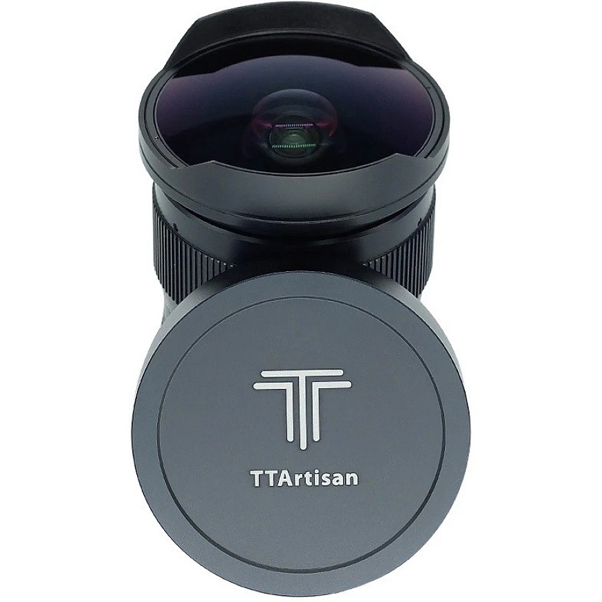 Kameran Objektiivi - TTArtisan 11mm F2.8 Fisheye-objektiivi, 180° Näkökulma, Metallikotelo, Musta