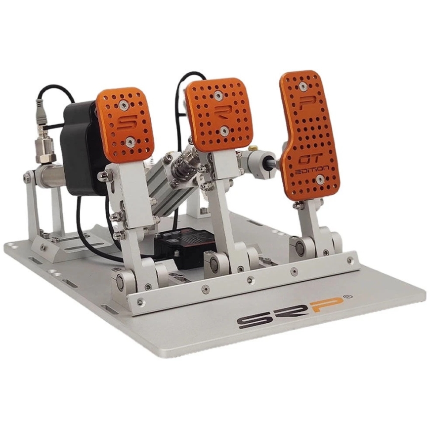SRP GT-R 3P Sim Racing Pedal Set, пневматический – серый