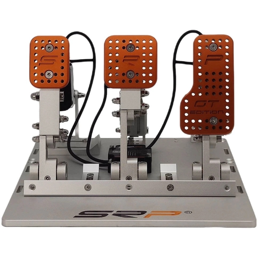 SRP GT-R 3P Sim Racing Pedal Set, pneumatic – harmaa – 2